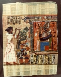 papyrus-egyptien-acrylique